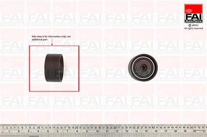 Deflection Pulley/Guide Pulley, timing belt